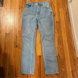 Abercrombie 90s slim straight jean curve love size 26S